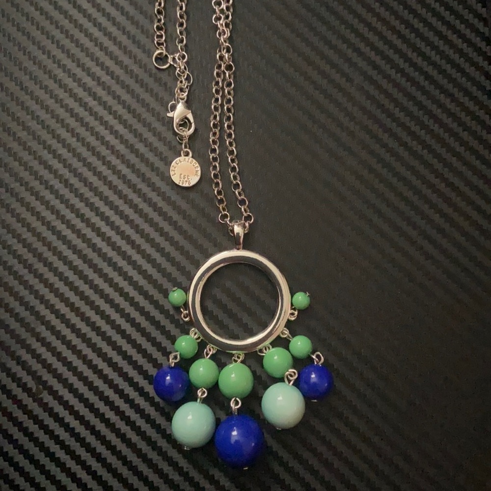 Liz Claiborne Long Statement Necklace